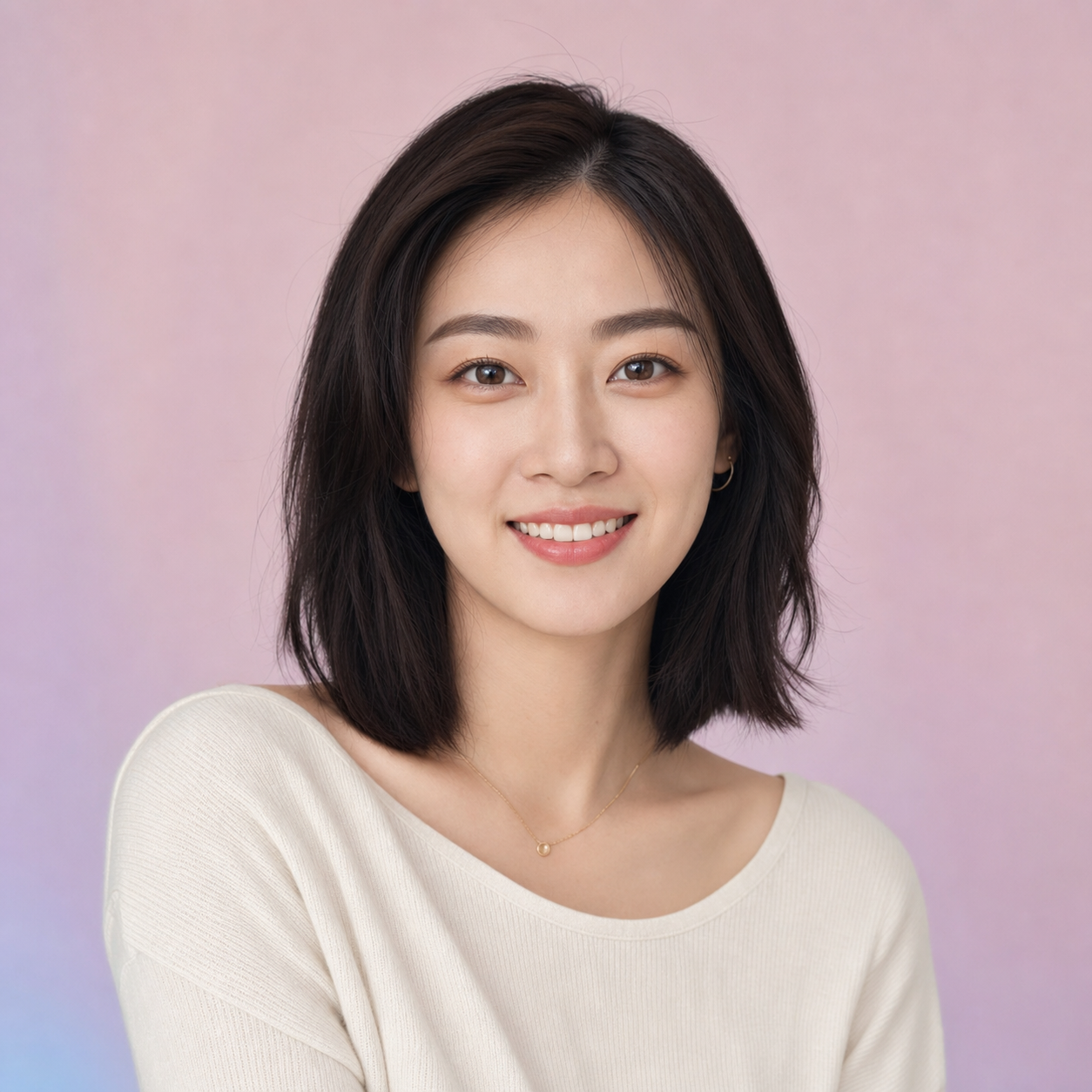 林澄的头像，AI 生成的虚构演示人物